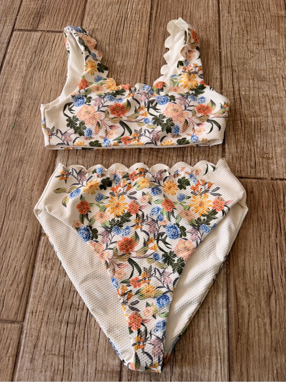Beach Riot floral bikini